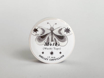 Book Moth Press - Washi Tape - Moths