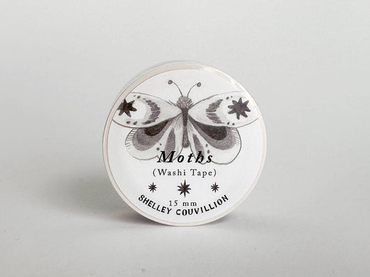 Book Moth Press - Washi Tape - Moths