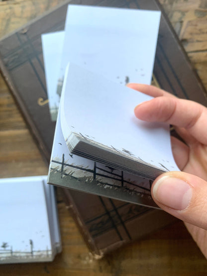 The Creeping Moon - Sticky Notes - Harvest Crows