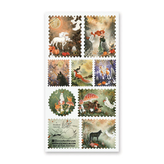 STICKII - Sticker sheet - Jessie Barber of A Woodland Fairytale - Ghosts of Autumn