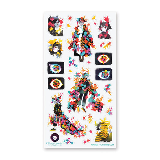 STICKII - Sticker Sheet - Maruti Bitamin - Fall Feeling