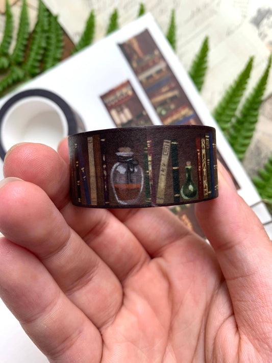 The Creeping Moon - Washi Tape - Bookshelf