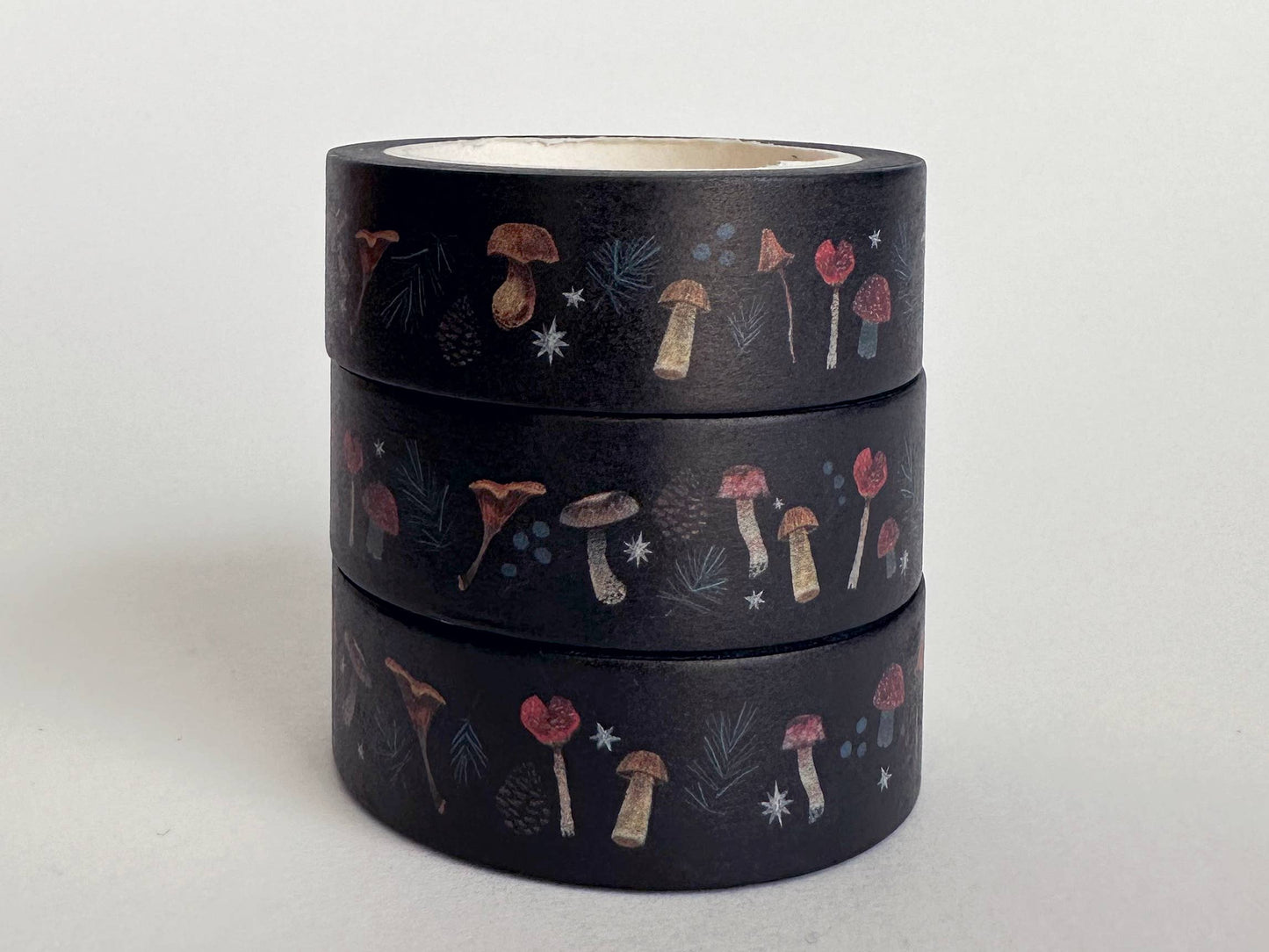 Book Moth Press - Washi Tape - Mushrooms in Autumn