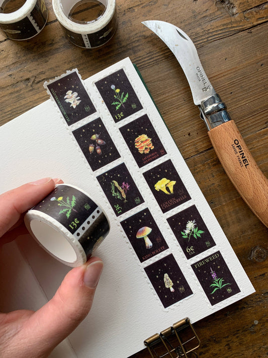 The Creeping Moon - Washi Tape - Foraging Stamp
