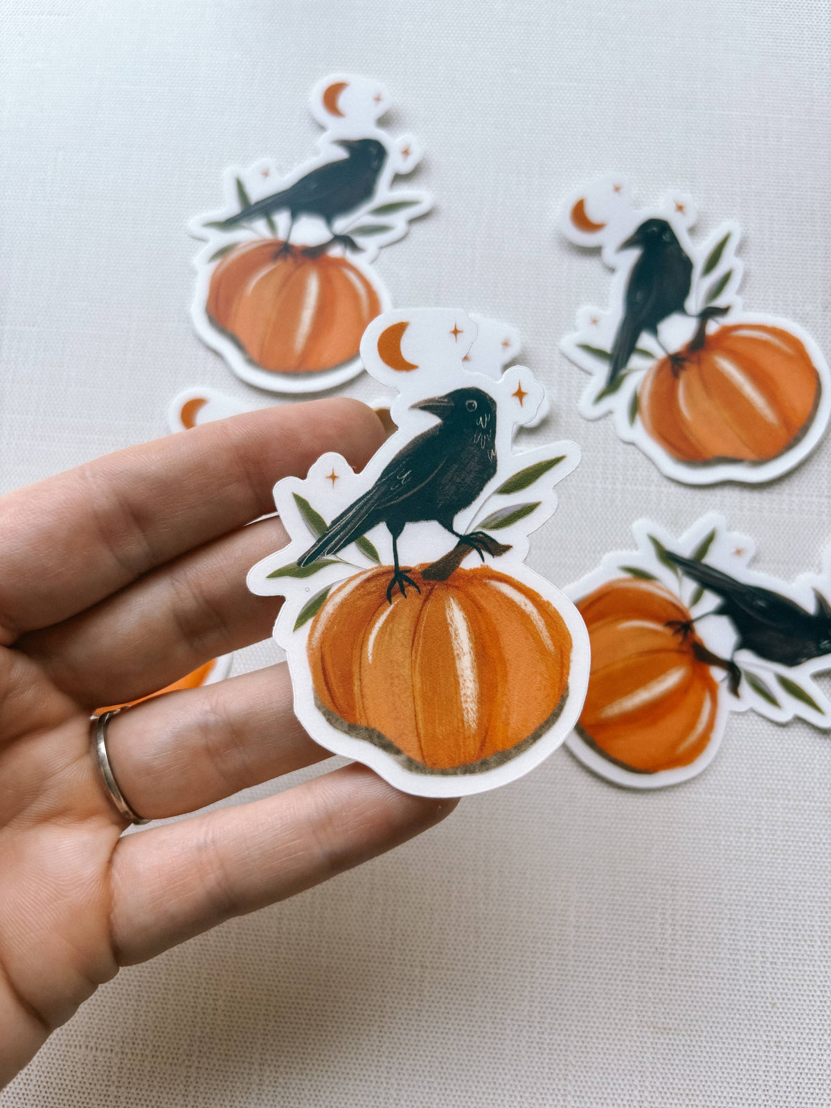 Lantern Print Co. - Vinyl Sticker - Harbinger Crow