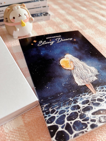 Cherry Rabbit - Postcard Book - Starry Dreams