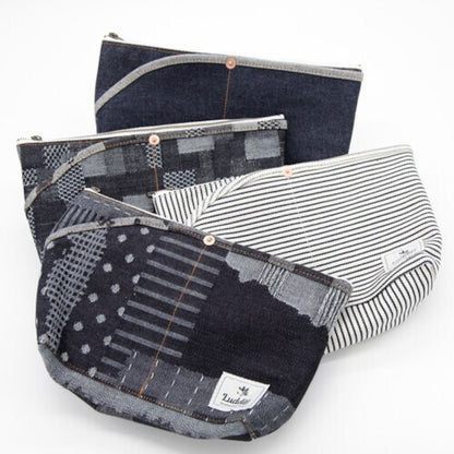 Luddite - Denim Boat Pouch M - Okayama Denim