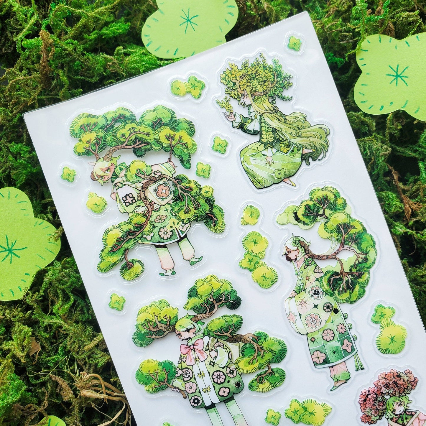 STICKII - Sticker Sheet - Maruti Bitamin - Bonsai Beauties