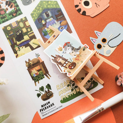 STICKII - Sticker sheet - Haven Peckover - Paws & Pastimes