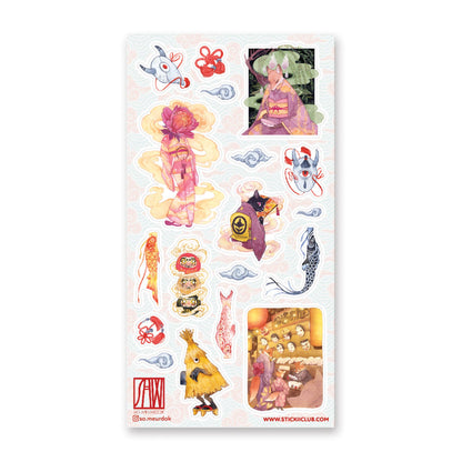 STICKII - Sticker Sheet - So Meurdok - Night of the Yokai