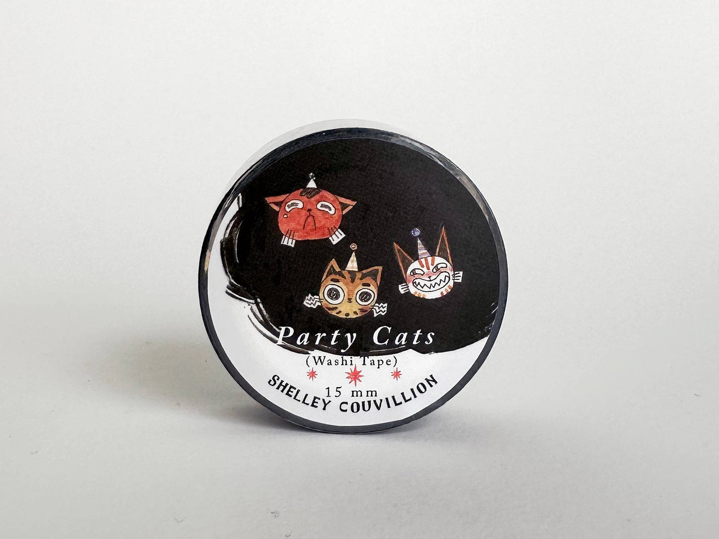 Book Moth Press - Washi Tape - Party Cats