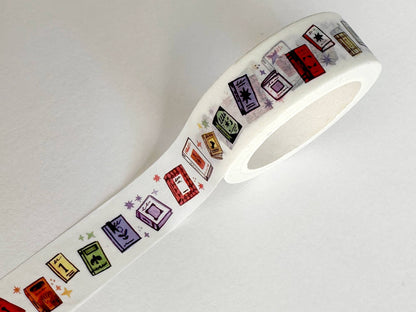 Book Moth Press - Washi Tape - Rainbow Books