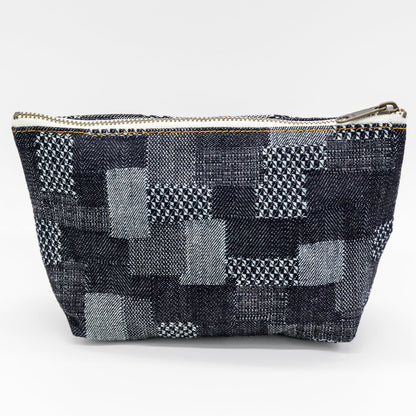 Luddite - Denim Boat Pouch S - Patchwork