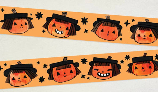 Book Moth Press - Washi Tape - Pumpkins