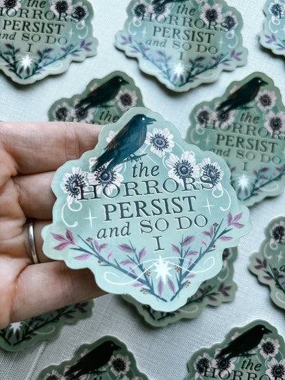 Lantern Print Co. - Vinyl Sticker - The Horrors