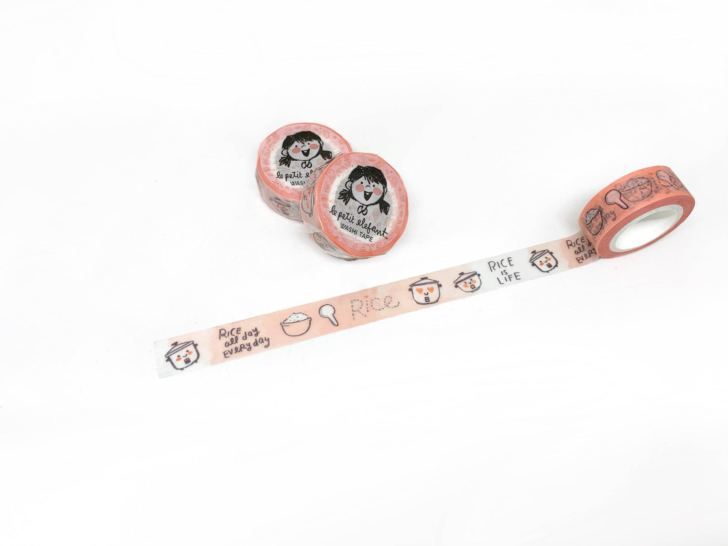 Le Petit Elefant - Washi Tape - Rice Cooker