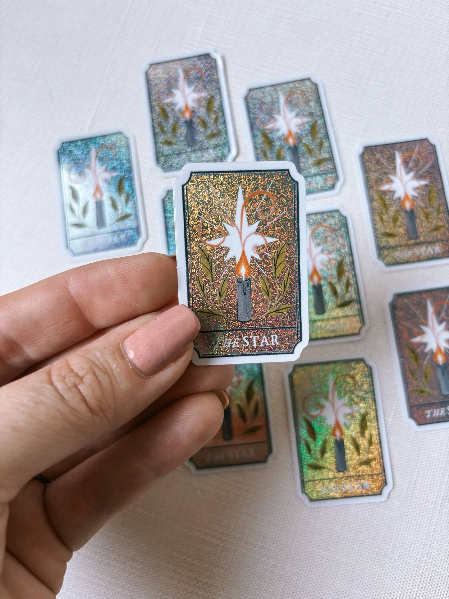Lantern Print Co. - Holographic Sticker - The Star Tarot Card