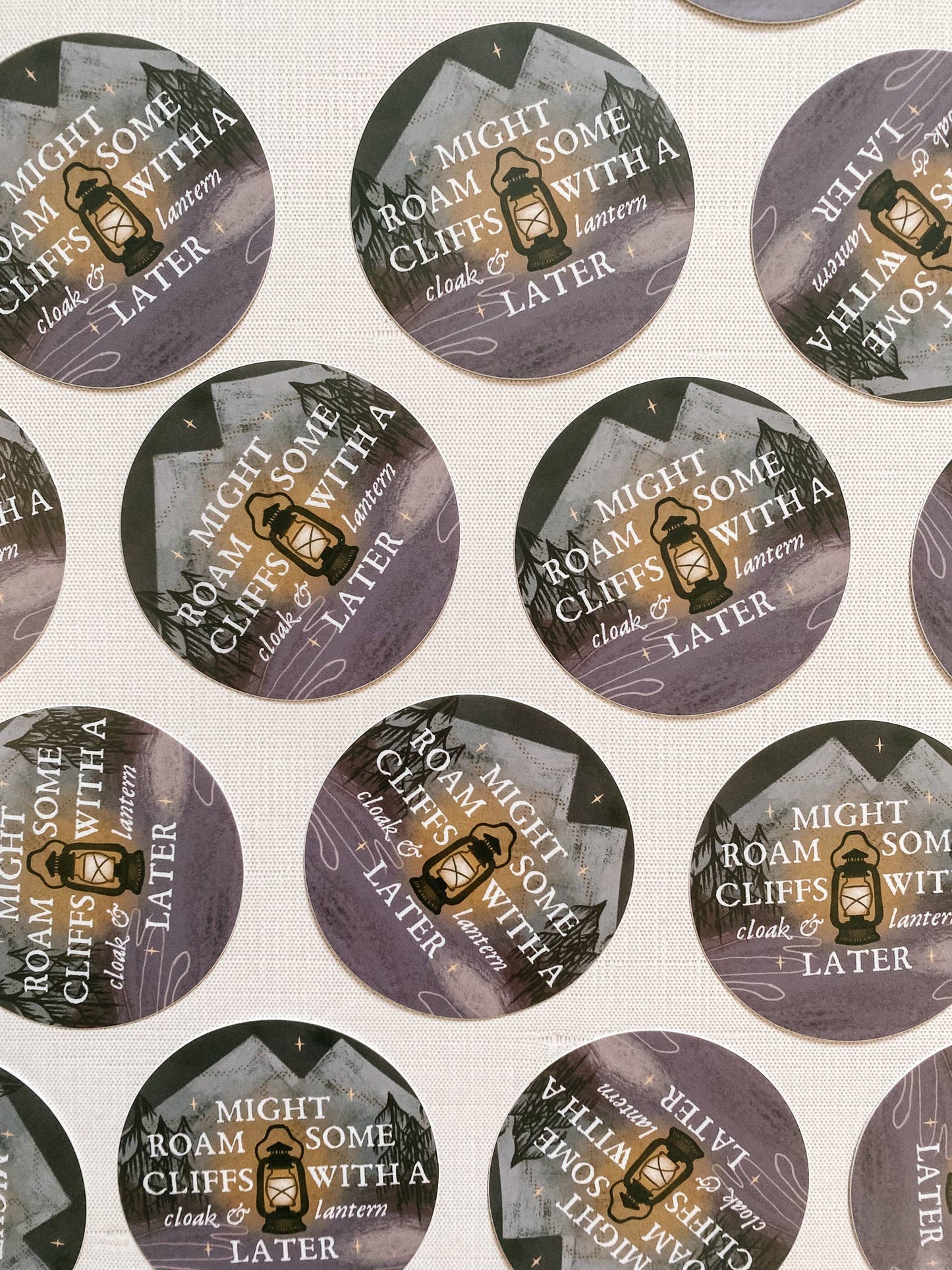 Lantern Print Co. - Vinyl Sticker - Cloak and Lantern