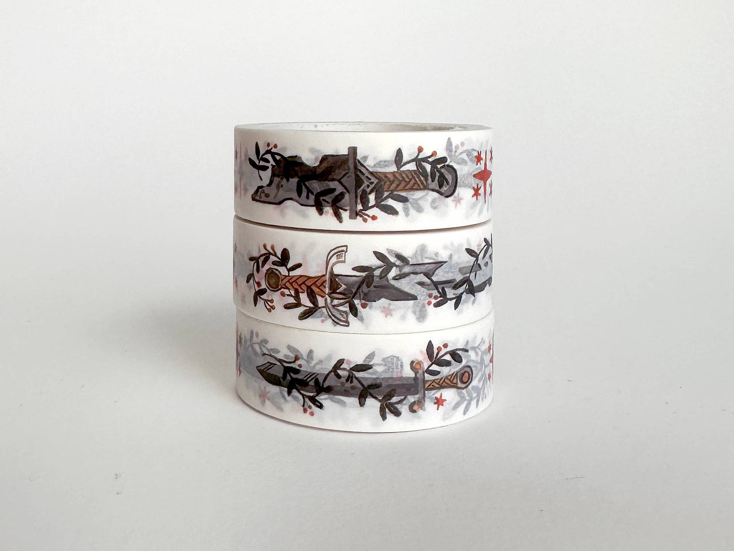 Book Moth Press - Washi Tape - Fantasy Swords
