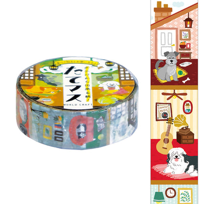 World Craft - Washi Tape - Dogs and Cats at Home