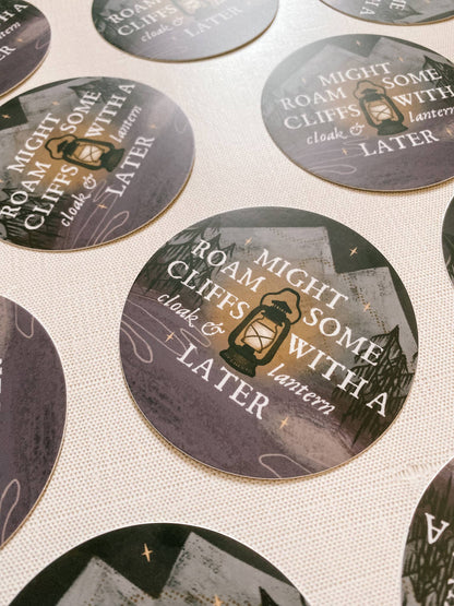 Lantern Print Co. - Vinyl Sticker - Cloak and Lantern