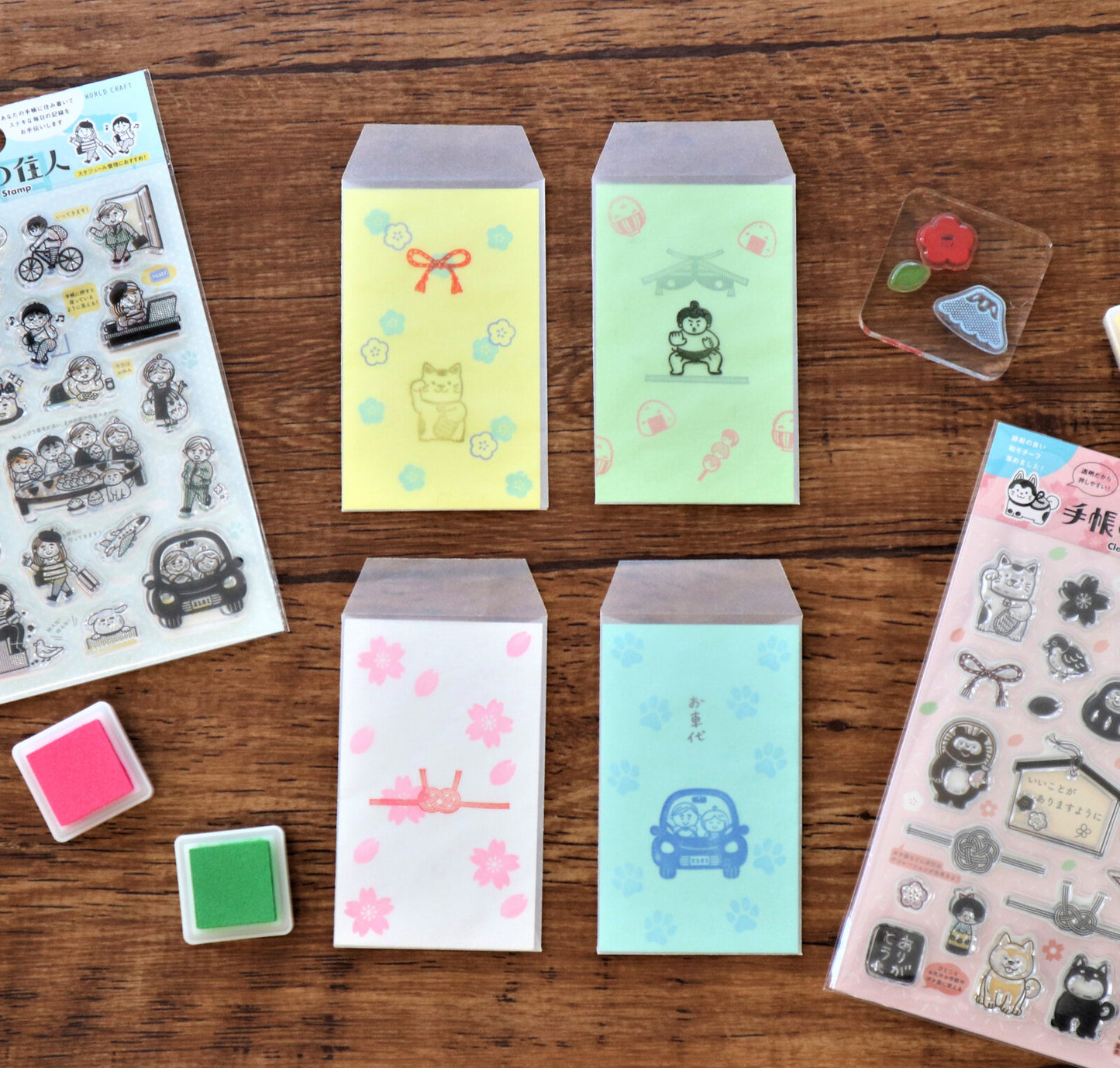 World Craft - Clear Rubber Stamps - Sumo