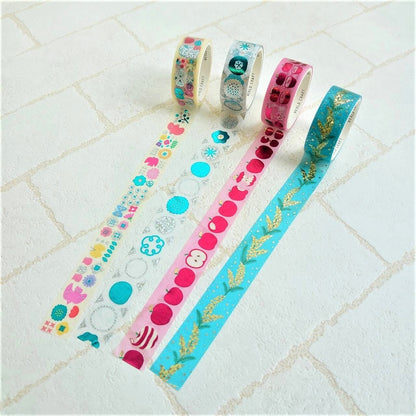World Craft - Foil-Stamped Washi Tape - Mimosa
