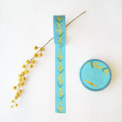 World Craft - Foil-Stamped Washi Tape - Mimosa