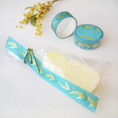 World Craft - Foil-Stamped Washi Tape - Mimosa