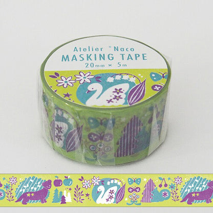 Kodomo No Kao - Washi Tape - Natsuko Taguchi - Atelier Naco - Swan