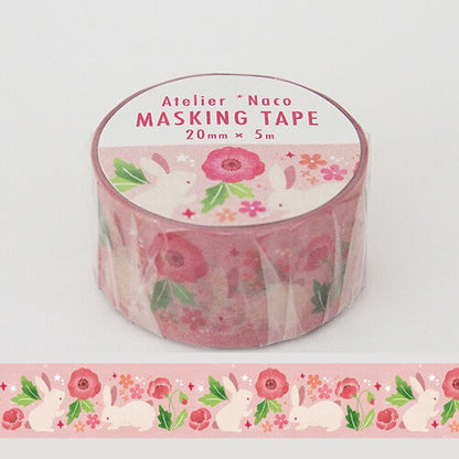 Kodomo No Kao - Washi Tape - Natsuko Taguchi - Atelier Naco - Rabbit