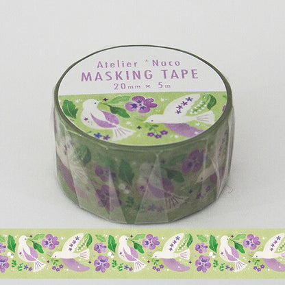 Kodomo No Kao - Washi Tape - Natsuko Taguchi - Atelier Naco - Little Bird