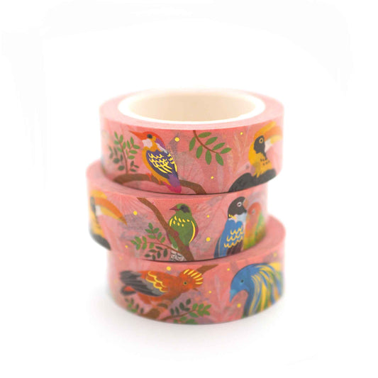 Shoal - Washi Tape - Tropical Birds