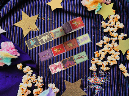 OSHETART - Stamp Washi Tape - Le Cirque