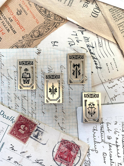 The Creeping Moon - Brass Page Markers - Fantasy Set