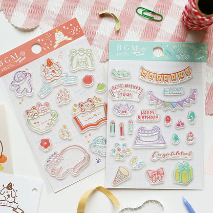 BGM - Clear Stamps - Fluffland
