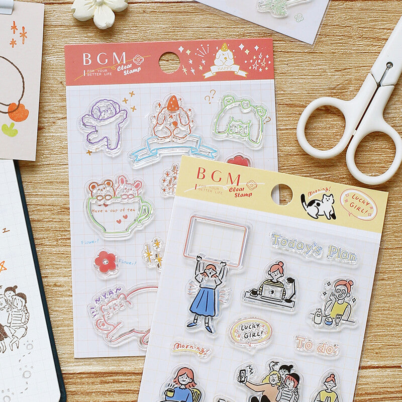 BGM - Clear Stamps - Fluffland