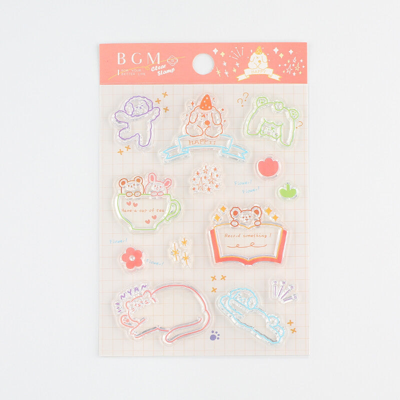 BGM - Clear Stamps - Fluffland