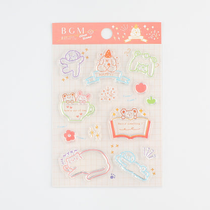 BGM - Clear Stamps - Fluffland
