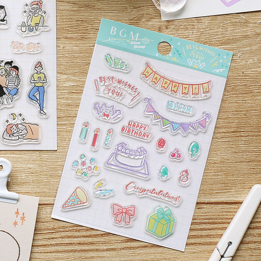 BGM - Clear Stamps - Party