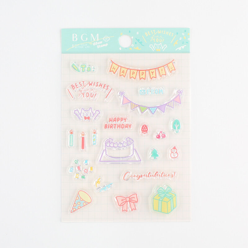 BGM - Clear Stamps - Party