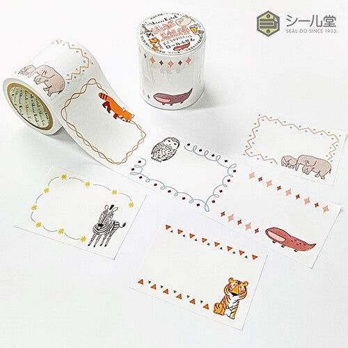 SEAL-DO Shinzi Katoh - Sticky Notes Roll - Endangered Species Vol 1