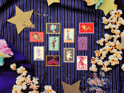 OSHETART - Stamp Washi Tape - Le Cirque