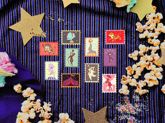 OSHETART - Stamp Washi Tape - Le Cirque