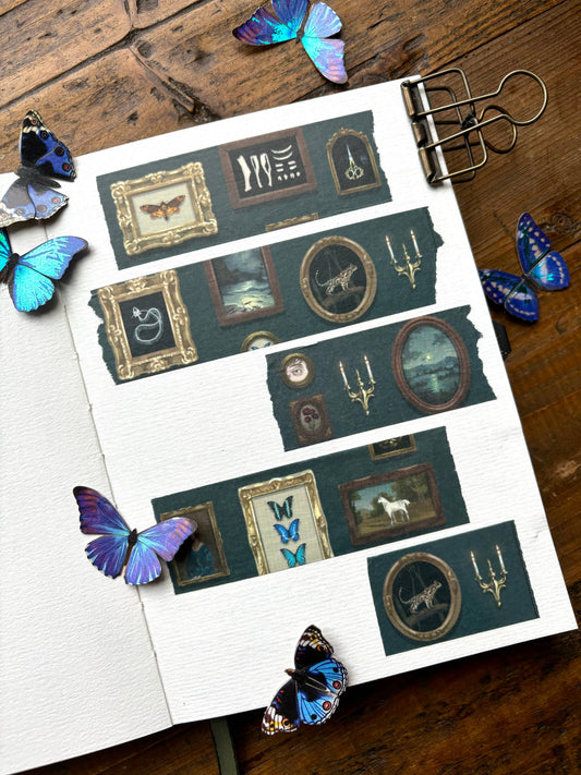 The Creeping Moon - Washi Tape - Gallery Wall