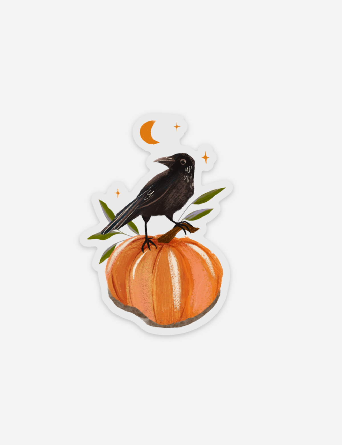 Lantern Print Co. - Vinyl Sticker - Harbinger Crow