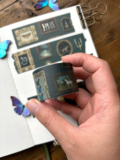 The Creeping Moon - Washi Tape - Gallery Wall
