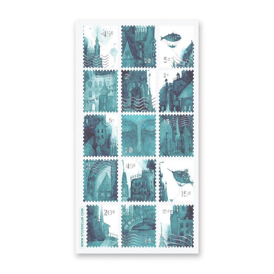 STICKII - Sticker Sheet - Surreal Stamps