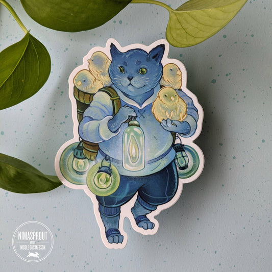 Nimasprout - Sticker - Cat Guide