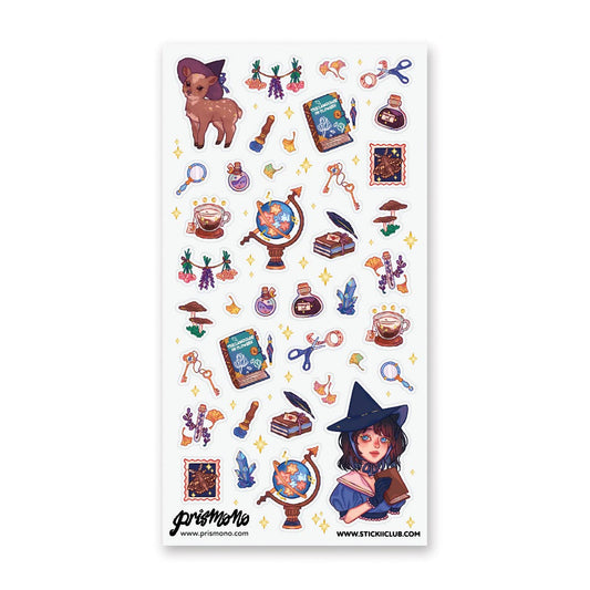 STICKII - Sticker Sheet - Sano Eli / Prismono Art - Witchy World